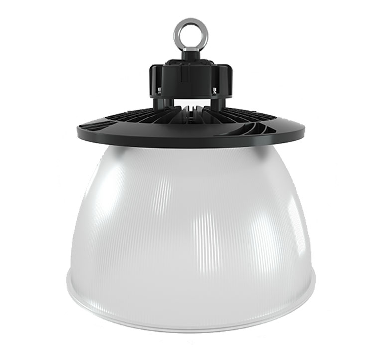 150W High Lumens Dimmable DLC RoHS UFO LED High Bay Auditorium Stadium Lamp