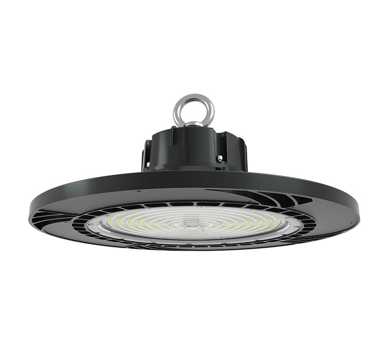 150W High Lumens Dimmable DLC RoHS UFO LED High Bay Auditorium Stadium Lamp