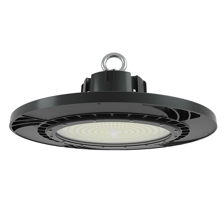 150W High Lumens Dimmable DLC RoHS UFO LED High Bay Auditorium Stadium Lamp