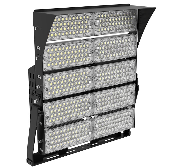 1200W TUV CE Rotatable LED High Mast Square Light in china