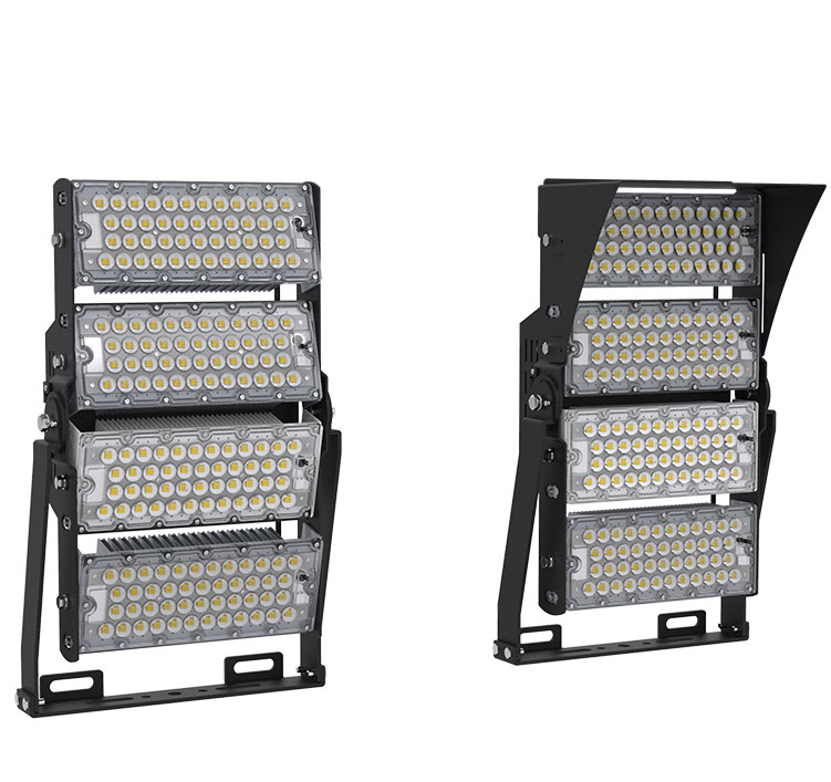 480W 155Lm/W LED Football pitch High Mast Lighting, Rotatable Module,74400 Lumen,IP65,Stadium Light,Sports Lighting,Flood Lighting