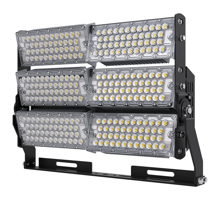 720W-B LED High Mast Light,Rotatable Module,155Lm/W,111,600 Lumen,IP65,Stadium Light,Sports Lighting,Flood Lighting