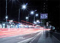 LED Road Lighting Contrast With Traditional Road Lighting