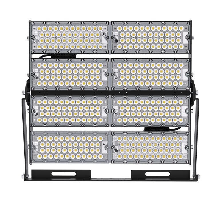 800W LED High Mast Lighting Manufacturers in china, Rotatable Module,160Lm/W,128,000 Lumen,IP65,Stadium Light,Sports Lighting,Flood Lighting