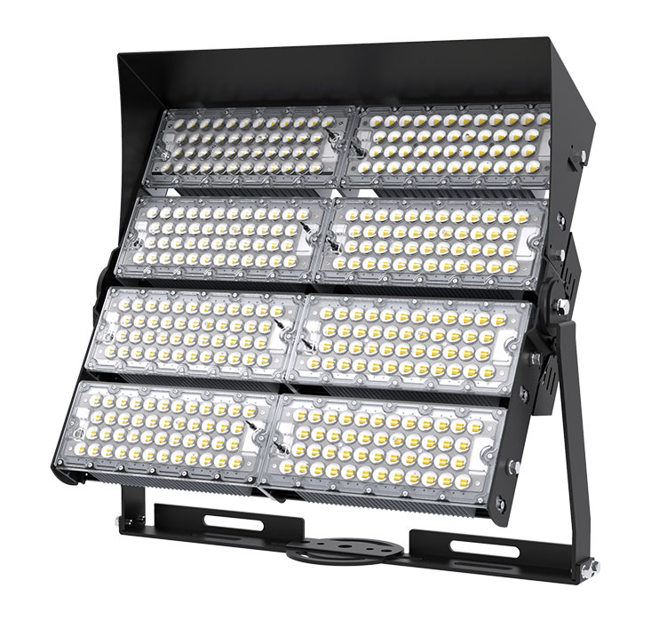 960W 148800 Lumens TUV SAA Outdoor Commercial LED High Pole Flood Lights in china