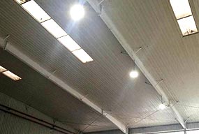 (Hurrciance) 180W UFO LED high bay light for Paper Mill