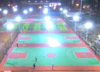 What basketball court lighting problems should you pay attention to?