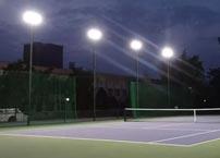 Can tennis court lighting be replaced by led lights?