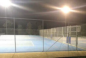 (Slim) 1000W High Mast LED Stadium Light used in tennis courts - Customer Feedback