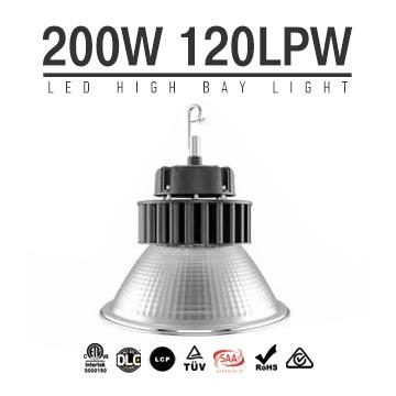 200W Round LED High Bay Light,24000 Lumens 