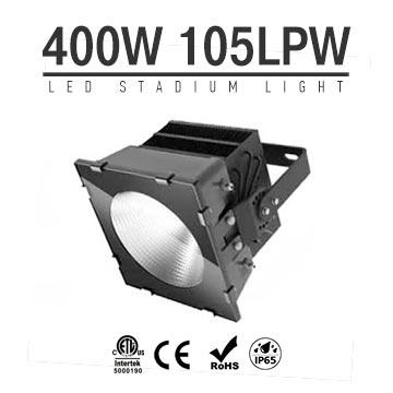 400W LED Stadium Light,High mast Light,105Lm/W,41000LM,IP66 Waterproof