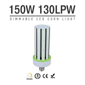 150W Dimmable LED Corn Bulbs 19,500Lm Equal 500W HID