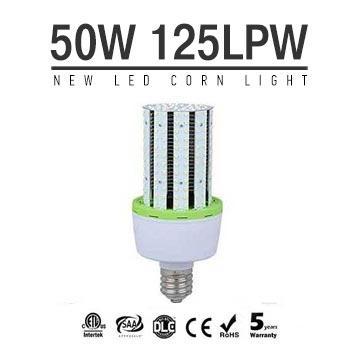 50W LED Corn Bulbs 6,250Lm Equal 175W HID