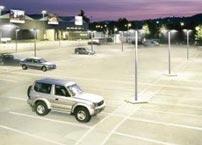 Why is LED lighting the best choice for outdoor parking lot?