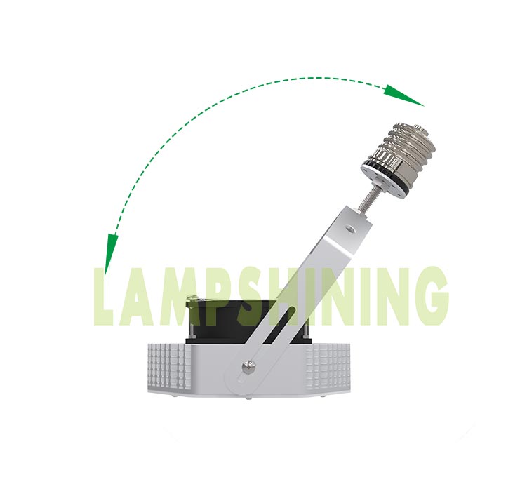 80W LED Retrofit Kits for 275W Metal Halide Fixtures 11,520Lm Parking Lot Lighting Retrofit