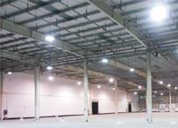 Why does warehouse lighting replace HPS lamps with LED lamps?