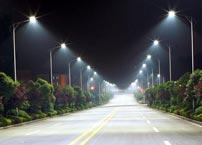 What are the benefits of using LED street lights in urban lighting?