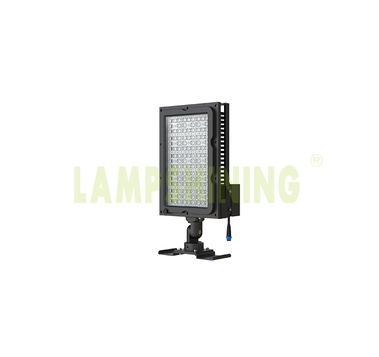 LED Sports Flood Light - Outdoor Brackets Rectangle Folding aluminum fin 4 Module Connection 10KV 20KV Light