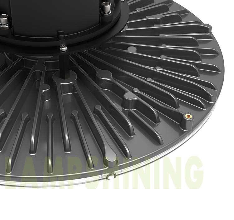 100W UFO LED High Bay Light, Industrial Warehouse Hanging Pendant Light With Induction Sensor
