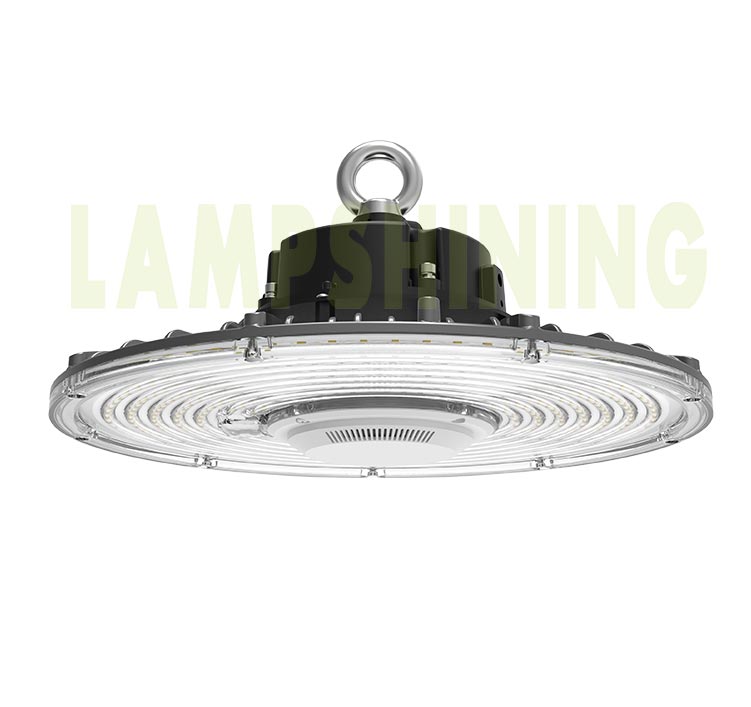 100W UFO LED High Bay Light, Industrial Warehouse Hanging Pendant Light With Induction Sensor