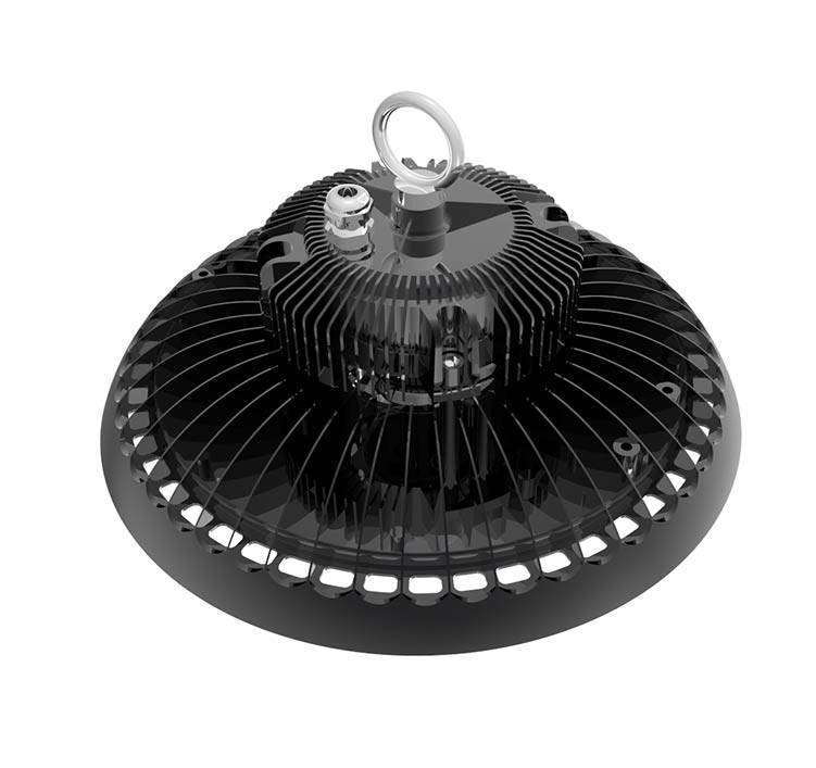 150W Dimmable 0-10v UFO LED High Bay Lighting Equivalent 400-500W HID