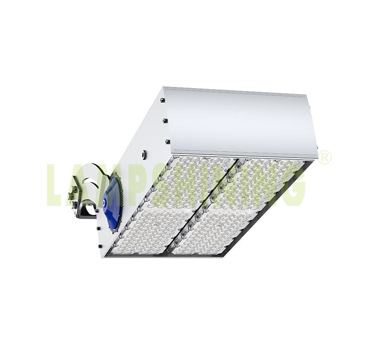 400W 480W 600W Module Flood LED Light, Grey Fin Anticorrosive Natatorium, Outdoor Recreation Luminaires