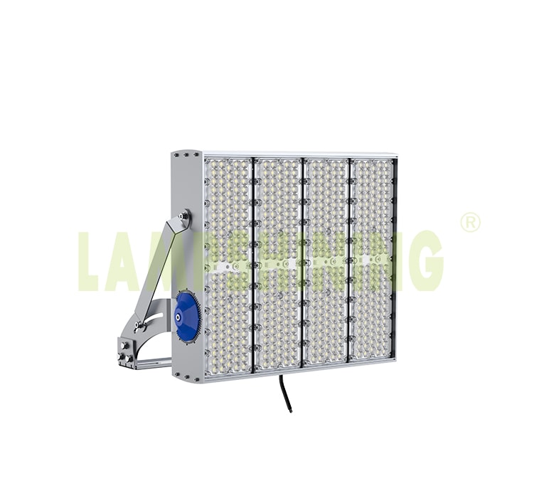 800W 960W 1200W LED Flood Light 4000K 5000K, AC100-277V Waterproof IP66 Construction, Marine, Seaports Light