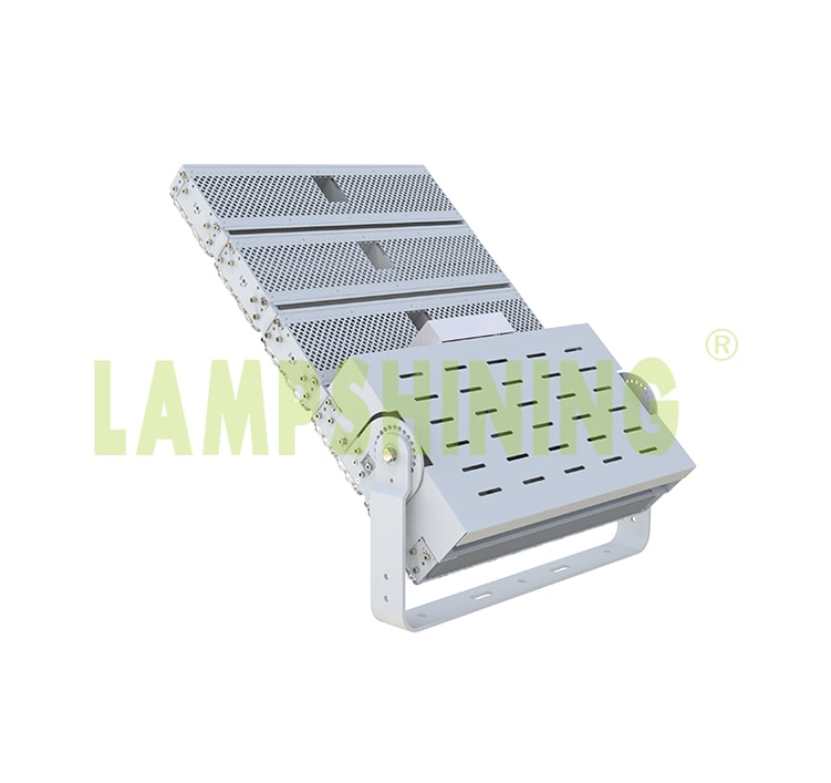 LED High Pole Flood Light High Power Outdoor 1500w, 240000Lumens 6500K IP66 Waterproof