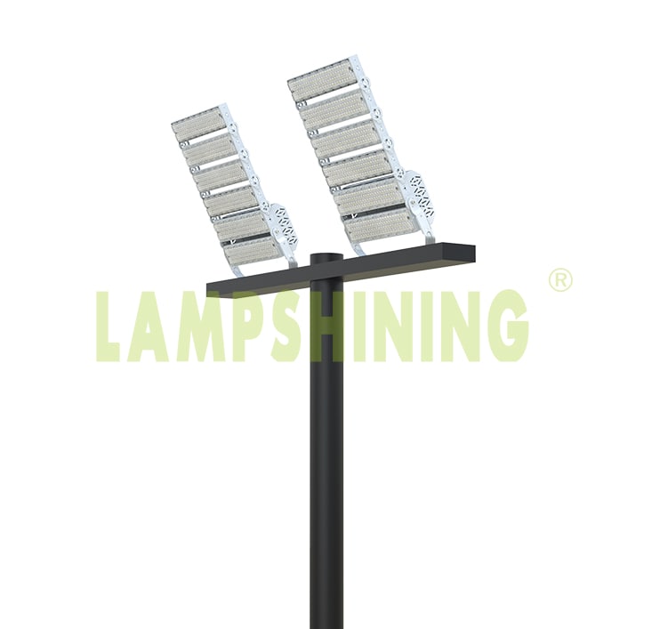 Outdoor 6 Module 1440W High Power LED Sports Lights - 252,000lm Arena Lighting Fixtures