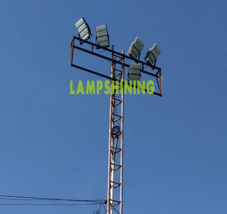 480W 155Lm/W LED Football pitch High Mast Lighting, Rotatable Module,74400 Lumen,IP65,Stadium Light,Sports Lighting,Flood Lighting