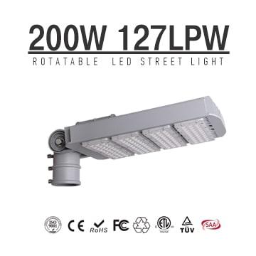 200W TUV SAA LED Street Lights Buy Online 25400LM, Equivalent 600W HID/Metal Halide 