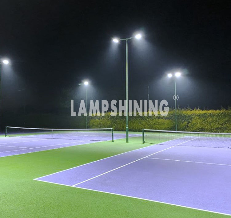 240W Pole Mounted LED Flood Light, 180Lm/w DLC adjustable IP66 LED Pole Flood Light Heads