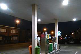 IP64 60W LED Corn Bulbs for Gas Station In Belgium