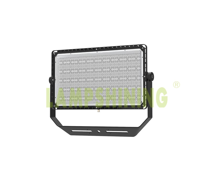 LED Stadium Spotlight 600W 108000Lm | Outdoor Black Dimmable High Mast Light