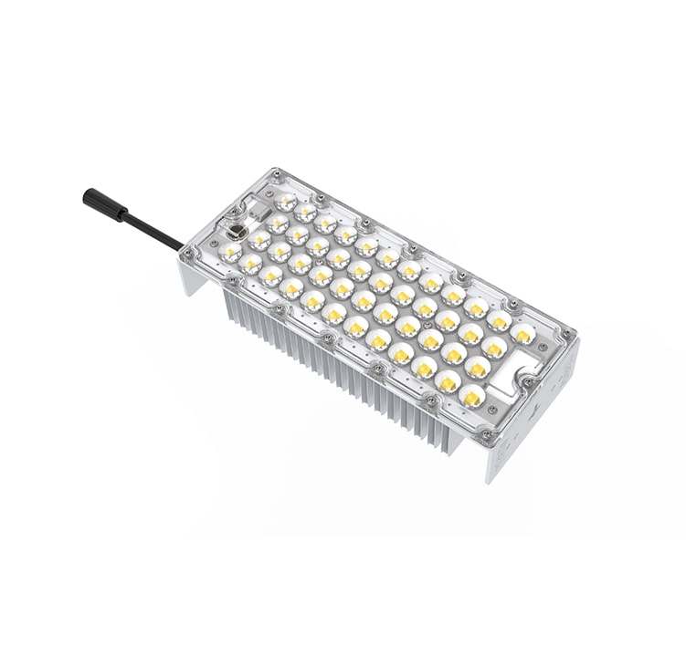 100W LED Fin Module Light, Waterproof Lumileds 5050 160Lm/W Area Light