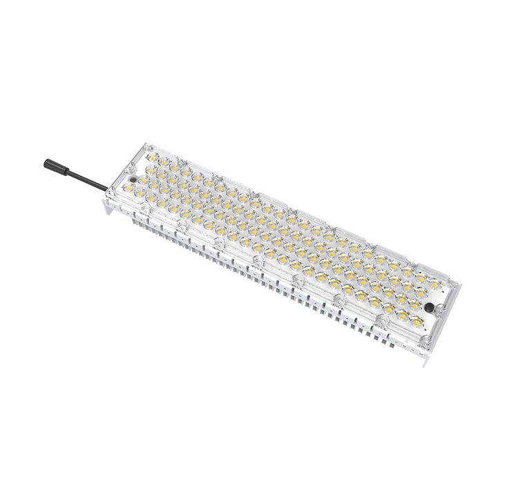 200W LED Fin Module Light, Waterproof Lumileds 5050 160Lm/W Area Light