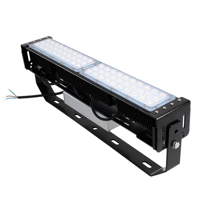 100W LED Flat High Bay Light 12500 Lumen Equivalent 250W HID/Metal Halide Light