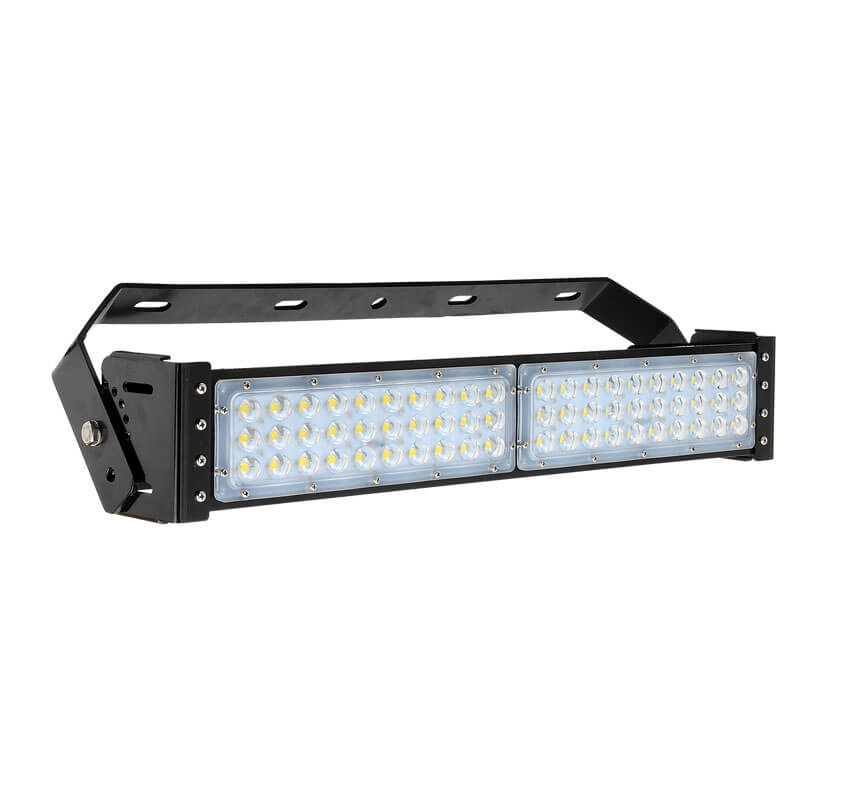 100W LED Flat High Bay Light 12500 Lumen Equivalent 250W HID/Metal Halide Light