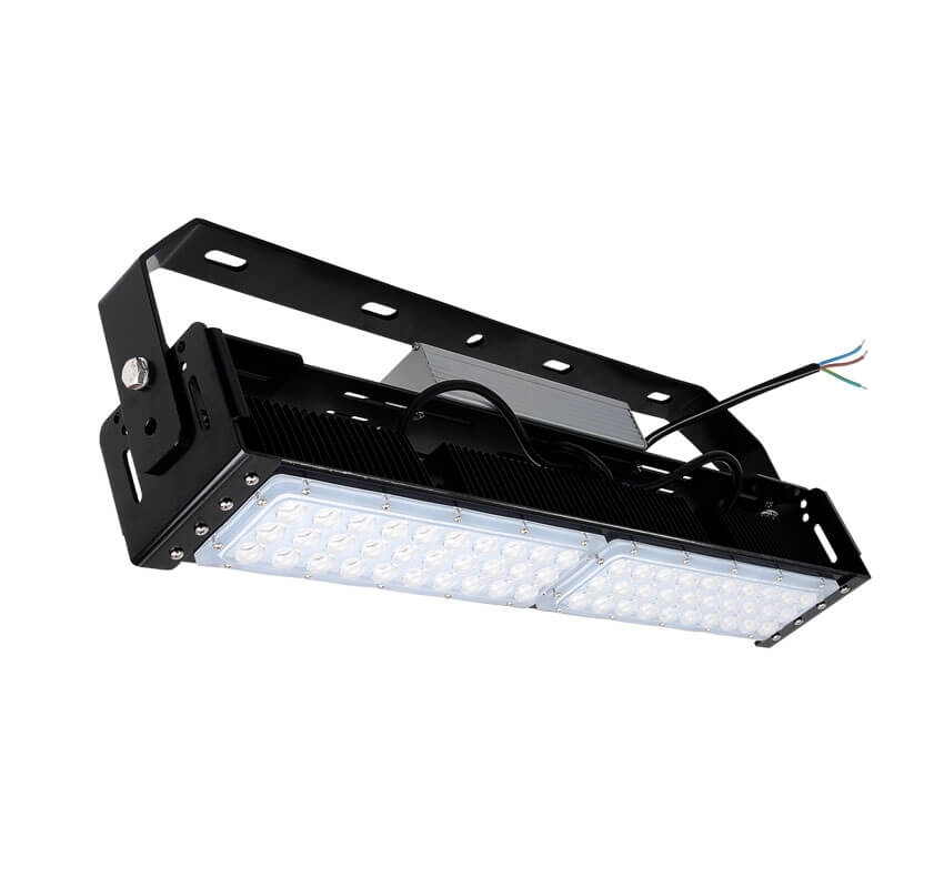 100W LED Flat High Bay Light 12500 Lumen Equivalent 250W HID/Metal Halide Light