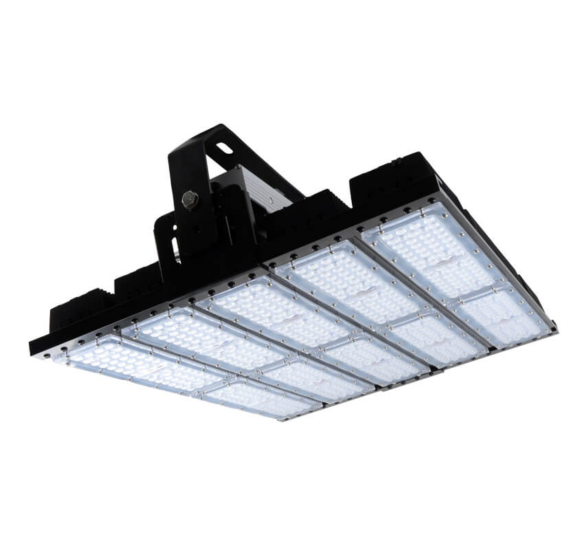 500W LED Flat High Bay Light 62500 Lumen Equivalent 2000W HID/Metal Halide Light