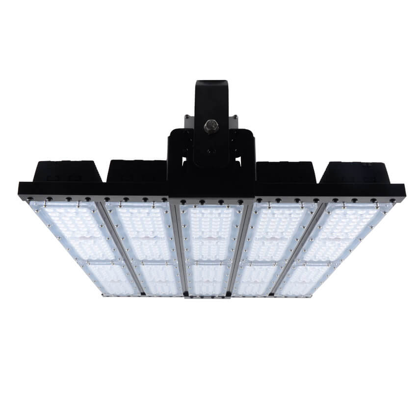 500W LED Flat High Bay Light 62500 Lumen Equivalent 2000W HID/Metal Halide Light