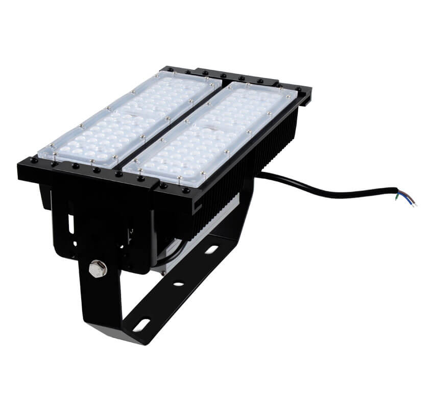 100W LED Flat High Bay Light 12500 Lumen Equivalent 250W HID/Metal Halide Light